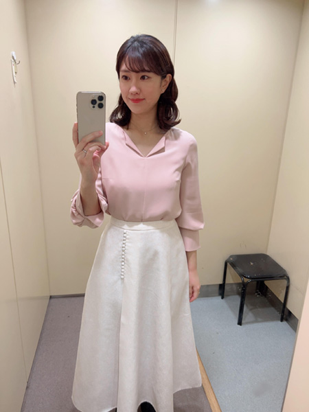 ピンク服