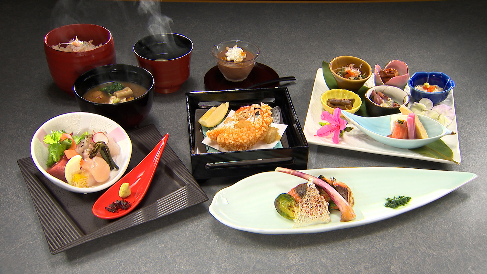 【創業は大正2年！自然を優雅に眺めながらいただく和食のコース料理！】